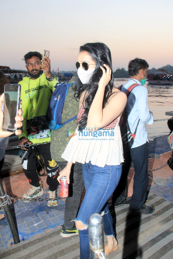 photos shraddha kapoor keeps it casual in denims and off white top as she gets snapped at versova jetty 5
