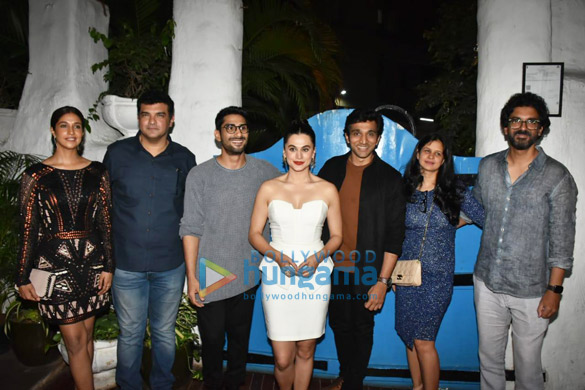 photos taapsee pannu pratik gandhi and others celebrate the wrap of woh ladki hai kahaan at olive bar and kitchen in bandra 00 2