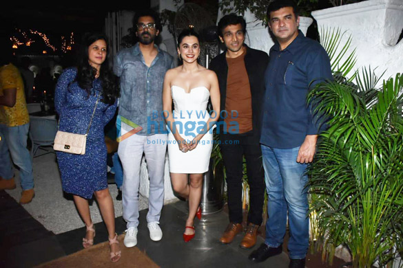 Photos: Taapsee Pannu, Pratik Gandhi, and others celebrate the wrap of Woh Ladki Hai Kahaan? at Olive Bar and Kitchen in Bandra Photos: Taapsee Pannu, Pratik Gandhi, and others celebrate the wrap of Woh Ladki Hai Kahaan? at Olive Bar and Kitchen in Bandra