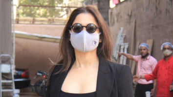 Photos: Tamannaah Bhatia snapped at a salon in Juhu