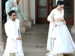 Ranbir Kapoor, Shraddha Kapoor, Rakul Preet Singh, Jackky Bhagnani, Kartik Aaryan don all-white outfits for Luv Ranjan-Alisha Vaid’s wedding in Agra 