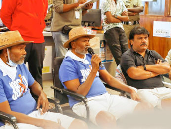 Ravi Teja commences action shoot for Dhamaka in Hyderabad Ravi Teja commences action shoot for Dhamaka in Hyderabad