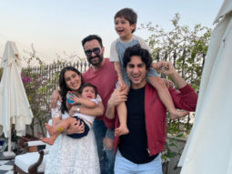 Sara Ali Khan drops cutesy photos with dad Saif Ali Khan and brothers Ibrahim Ali Khan, Taimur Ali Khan on little one Jeh Ali Khan’s first birthday 