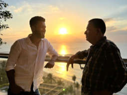 Sham Kaushal enjoys some quality time with his son Vicky Kaushal at his sea-view residence