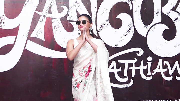 Spotted: Alia Bhatt celebrates the release of her film Gangubai Kathiawadi