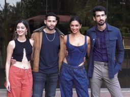 Spotted: Deepika, Ananya, Siddhant, Dhairya and Shakun promoting Gehraiyaan