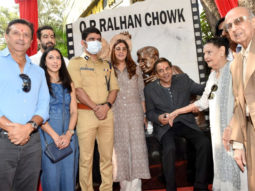 Spotted: Dharmendra, Zeenat Aman, Priya Dutt & others at the inauguration of O.P. Ralhan chowk, Mumbai – Part 1