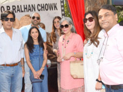 Spotted: Dharmendra, Zeenat Aman, Priya Dutt & others at the inauguration of O.P. Ralhan chowk, Mumbai – Part 2