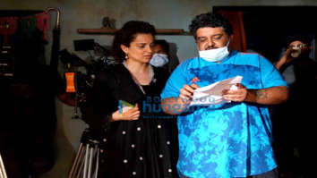 On The Sets Of The Movie Tiku Weds Sheru