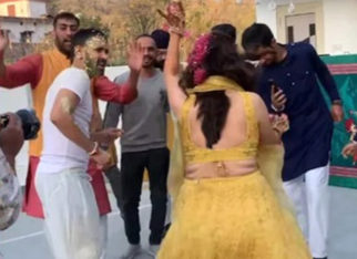 Vikrant Massey and Sheetal Thakur groove to the track ‘Desi Girl’ in an unseen video from their haldi ceremony