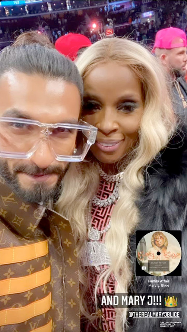 Ranveer Singh shares photos with Machine Gun Kelly, Megan Fox, Bill Murray, Mary J. Blige, Shaquille O'Neal from NBA All-Star Celebrity Game in Cleveland 