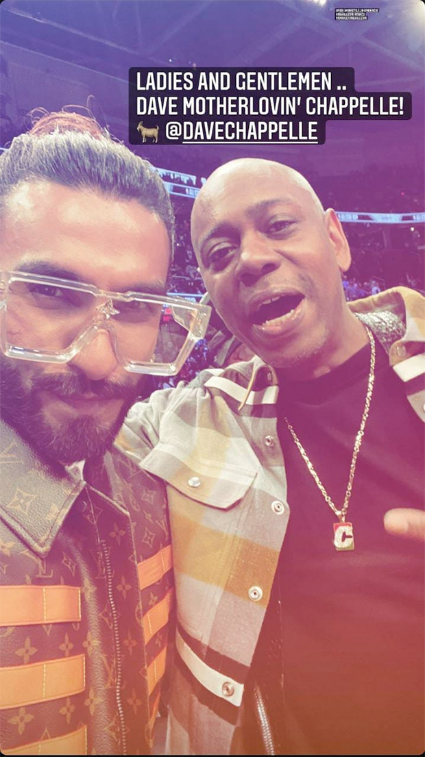Ranveer Singh shares photos with Machine Gun Kelly, Megan Fox, Bill Murray, Mary J. Blige, Shaquille O'Neal from NBA All-Star Celebrity Game in Cleveland 