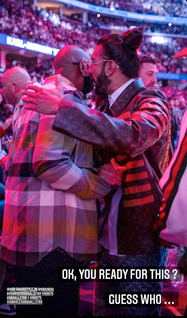 Ranveer Singh shares photos with Machine Gun Kelly, Megan Fox, Bill Murray, Mary J. Blige, Shaquille O'Neal from NBA All-Star Celebrity Game in Cleveland 