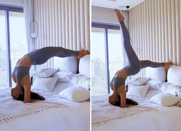 Alaya F shows how to be productive without getting out of bed; fan says they broke their neck 