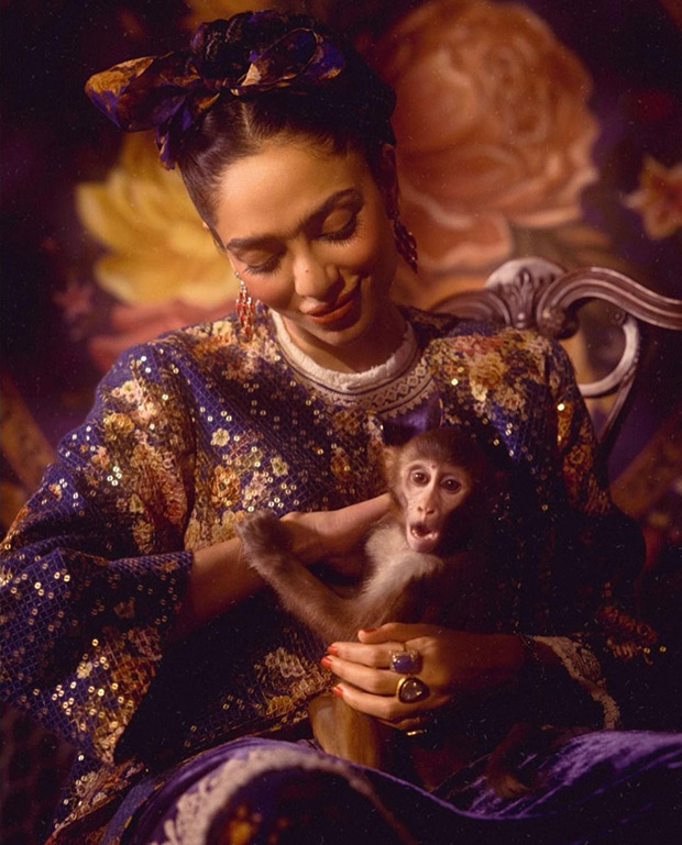Sobhita Dhulipala personifies legendary artist Frida Khalo in her recent photoshoot