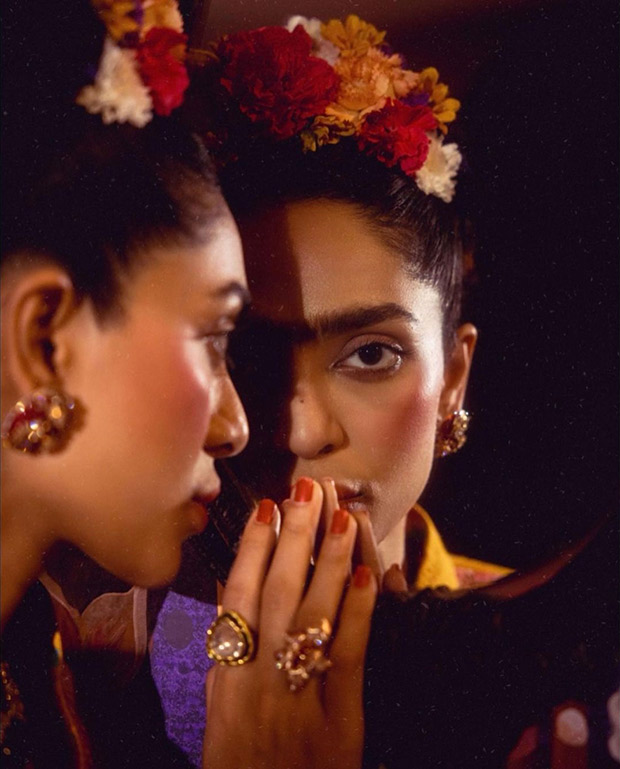 Sobhita Dhulipala personifies legendary artist Frida Khalo in her recent photoshoot