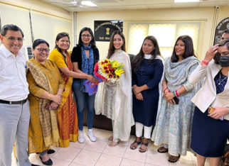 A Thursday actors Yami Gautam Dhar and Neha Dhupia visit Delhi Commission for Women