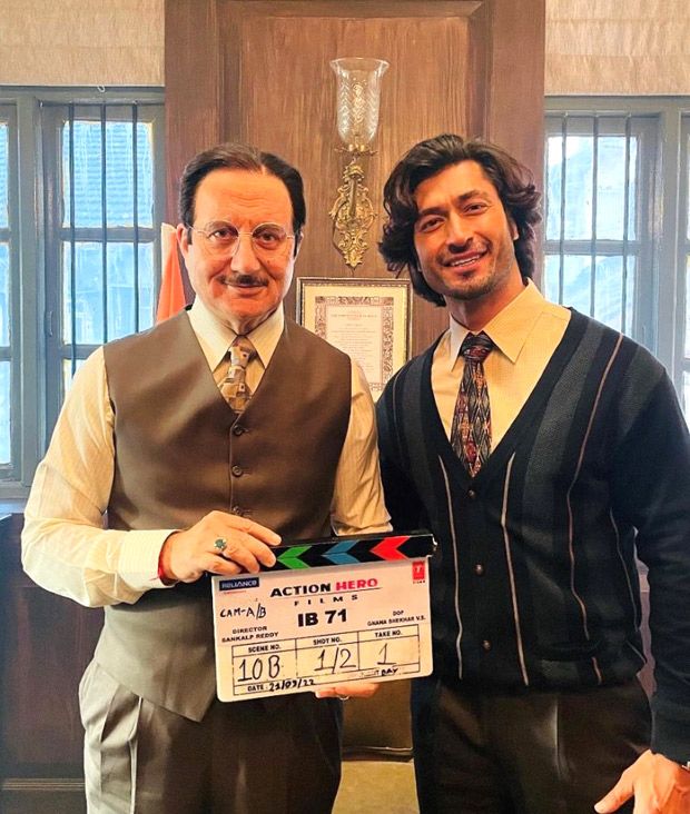 After the success of The Kashmir Files, Anupam Kher begins shooting for his 523rd film along with Vidyut Jammwal After the success of The Kashmir Files, Anupam Kher begins shooting for his 523rd film along with Vidyut Jammwal