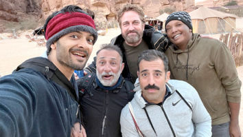 Ali Fazal shares candid images with co-star Gerard Butler from the sets of Kandahar
