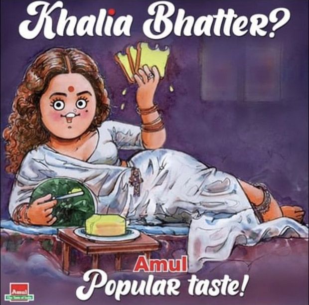 Alia Bhatt is not able to hide her excitement as the Amul girl approves Gangubai Kathiawadi: ‘Oh!My!God!’