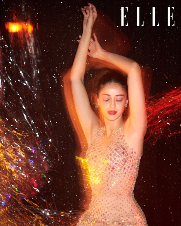 Ananya Panday is a 'disco baby' flaunting her sexy and bedazzling side on the cover of Elle India magazine