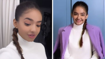 Anushka Sen is ‘ready for the day’ in transformation Instagram reel donning purple mini skirt and blazer