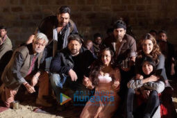 On the Sets of the movie Bachchhan Paandey