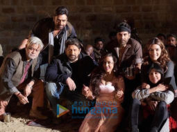On the Sets of the movie Bachchhan Paandey