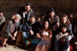 On the Sets of the movie Bachchhan Paandey