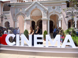 Bachchhan Paandey cast Akshay Kumar & Kriti Sanon visit Museum of Indian Cinema