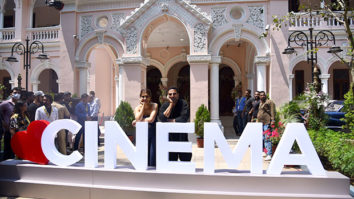Bachchhan Paandey cast Akshay Kumar & Kriti Sanon visit Museum of Indian Cinema