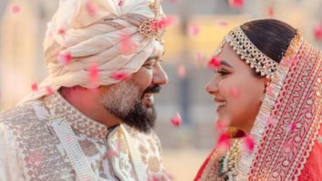 Director Luv Ranjan and Alisha Vaid pose as groom and bride in first official wedding pictures