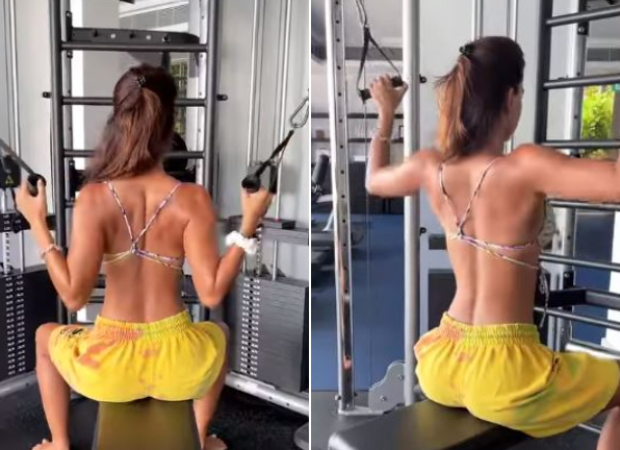 Disha Patani is here to give us a major weekend inspiration by sharing a video from her gym workout