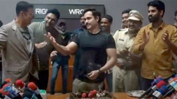 Emraan Hashmi celebrates his 43rd birthday on the sets of Akshay Kumar starrer Selfiee, watch video