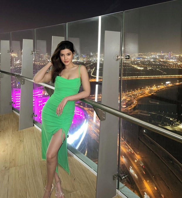 FASHION FACE-OFF: Shanaya Kapoor or Mouni Roy – Who styled apple green midi dress with thigh-high slit worth Rs. 3,990 better? FASHION FACE-OFF: Shanaya Kapoor or Mouni Roy – Who styled apple green midi dress with thigh-high slit worth Rs. 3,990 better?