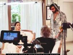 Gangubai Kathiawadi: Alia Bhatt and Sanjay Leela Bhansali captured in conversation with Ranveer Singh in an epic photo