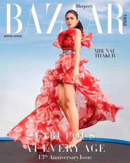 Mrunal Thakur On The Covers Of Harper's Bazaar