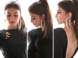 Jacqueline Fernandez oozes extra sensual avatar in Rs. 37,290 worth mini black dress for Attack promotions