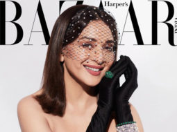 Madhuri Dixit exudes star power on the cover of Haper’s Bazaar India