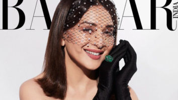 Madhuri Dixit exudes star power on the cover of Haper’s Bazaar India
