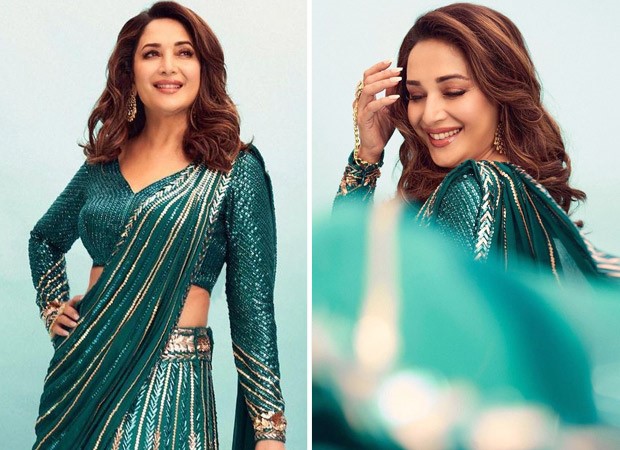 Madhuri Dixit is marvellous Manish Malhotra muse in majestic sequin lehenga  saree for The Fame Game song 'Dupatta Mera' : Bollywood News - Bollywood  Hungama