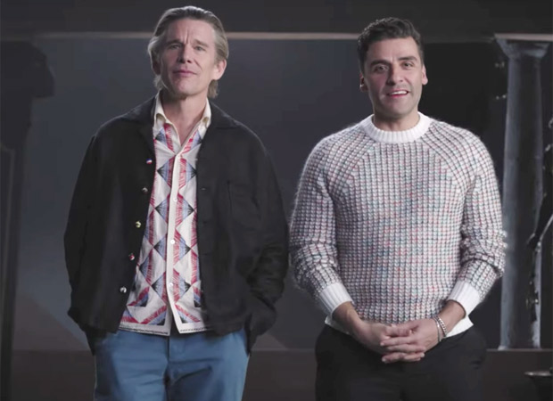 Oscar Isaac and Ethan Hawke wish Indian fans a very Happy Holi ahead of the launch of Marvel Studios' Moon Knight on Disney+ Hotstar