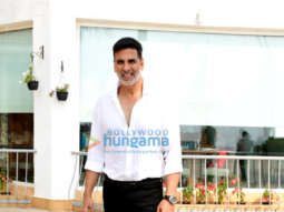 Photos: Akshay Kumar, Kriti Sanon, and Arshad Warsi promote their soon to release film Bachchhan Paandey