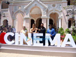 Photos: Akshay Kumar and Kriti Sanon snapped at the National Museum of Indian cinema