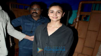 Photos: Alia Bhatt snapped after a shoot in Bandra