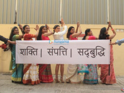 Photos: Alia Bhatt spotted doing the Gangubai namaste with female fans on Women’s Day in Juhu