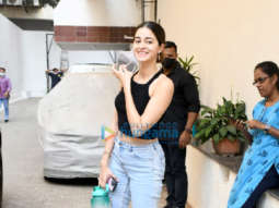 Photos: Ananya Panday is all smiles as she gets spotted at Dharma Productions’ office
