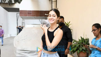 Photos: Ananya Panday is all smiles as she gets spotted at Dharma Productions’ office