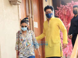 Photos: B-Town’s new couple Rakul Preet Singh and Jackky Bhagnani step out on a Sunday for a date at Bastian in Worli