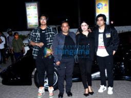 Photos: Heropanti 2 director Ahmed Khan arrives in Batmobile at the screening of The Batman